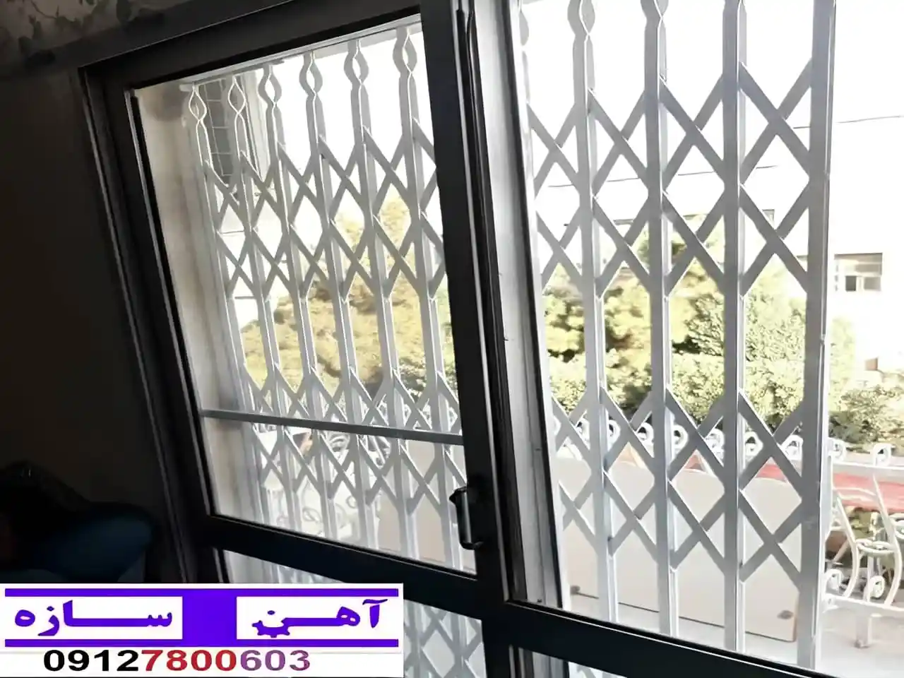 حفاظ درب آکاردئونی پنجره و درب ورودی