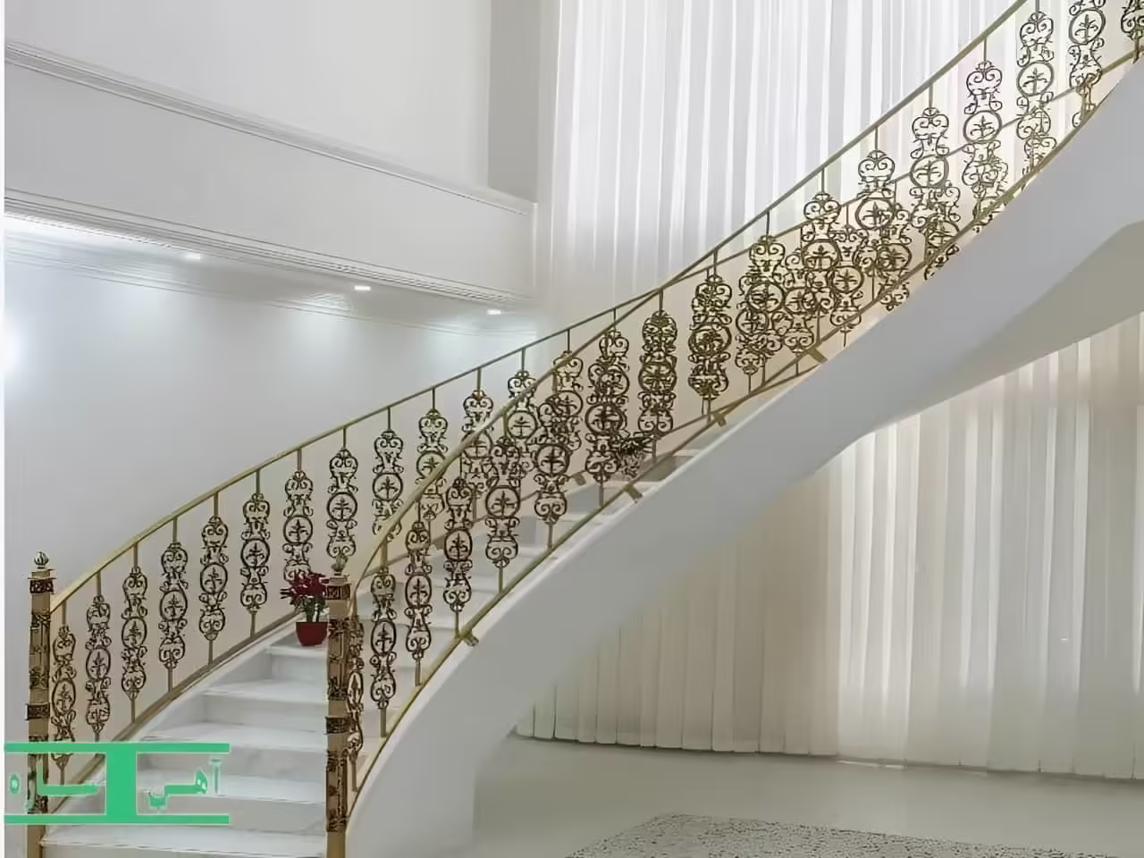 قیمت پله اهنی ساده
