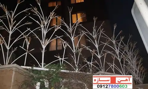 حفاظ نرده هزینه ساخت نصب شاخ گوزنی لیلیوم بوته خار دیوار