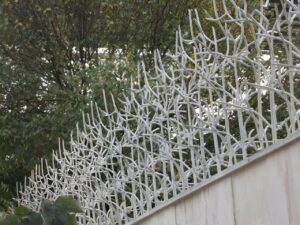 تصاویر نرده دیواری میلگردی