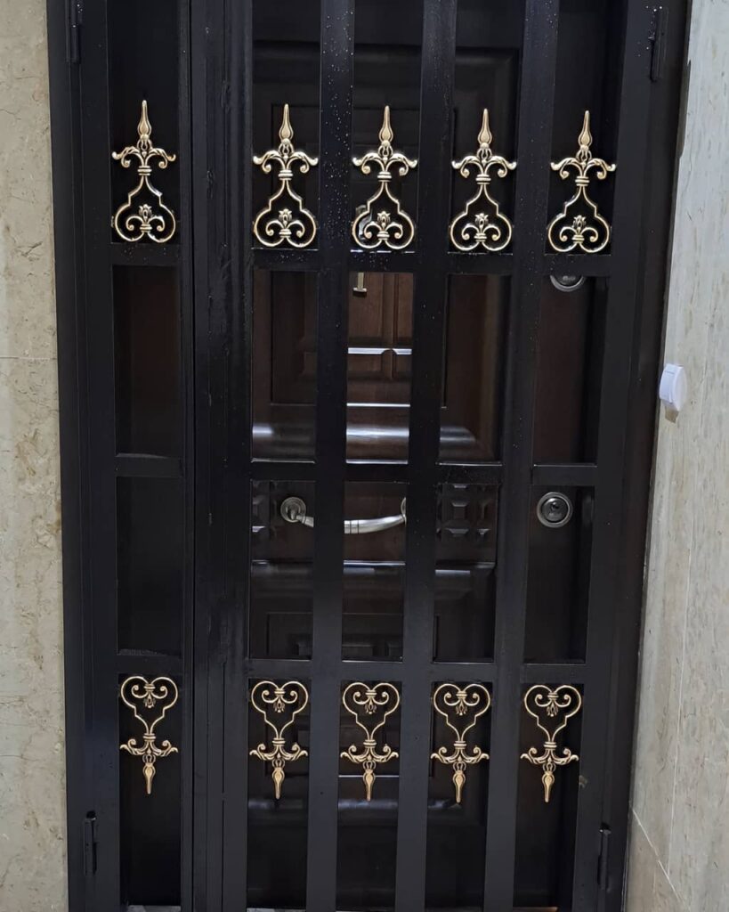 حفاظ درب ضد سرقت آهنی