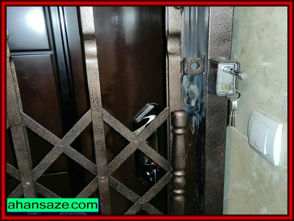 مشخصات درب آکاردئونی فلزی