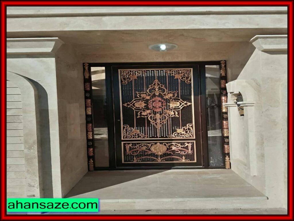 ویژگی‌های مدل های جدید درب حیاط تک لنگه فرفورژه