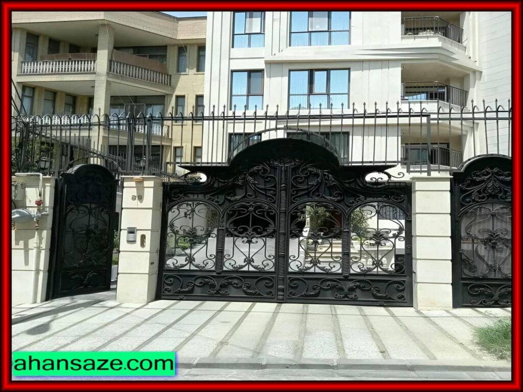 درب حیاط فرفورژه و قیمت آن در کردستان
