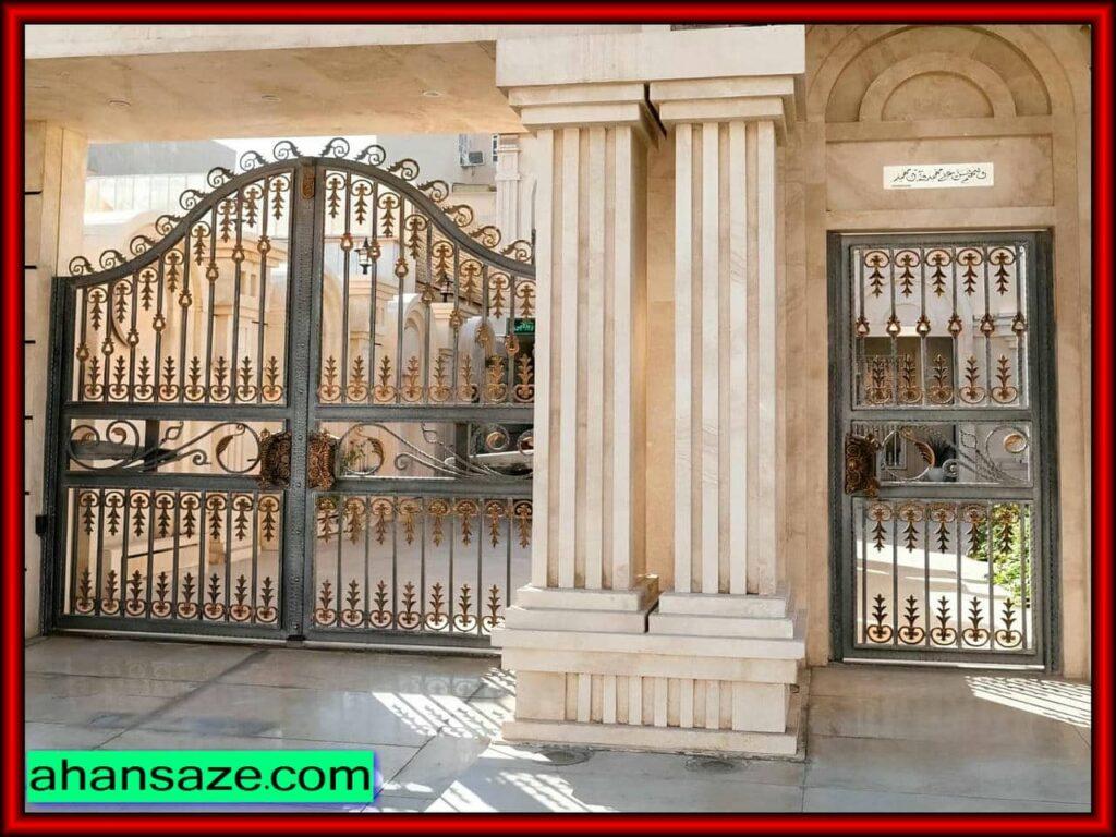 مدل‌های مختلف درب فلزی لوکس پارکینگ خانه