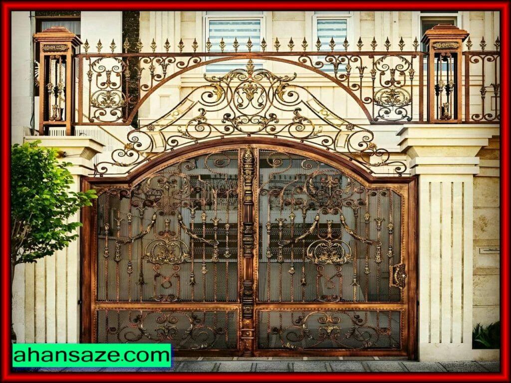 قیمت درب حیاط لوکس و لاکچری