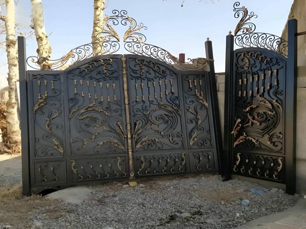 درب آهنی پارکینگ آپارتمان