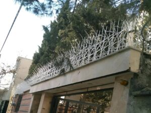 حفاظ آهنی در شهرک گلستان