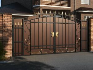 درب حیاط ویلایی در چالوس