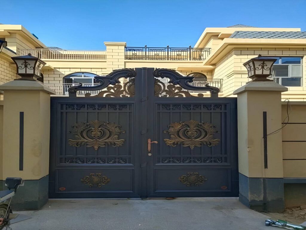 درب حیاط فرفورژه در اراک