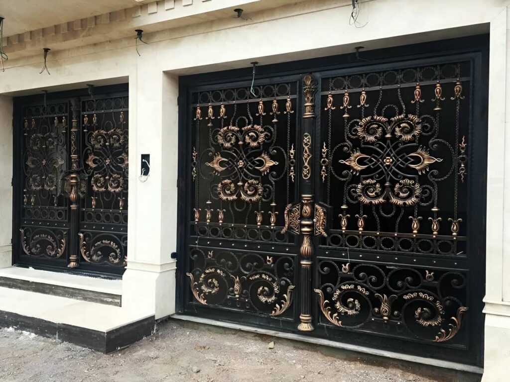 درب پارکینگ مدرن در تهران