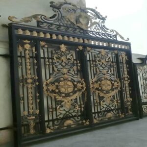 نقشه ساخت درب حیاط