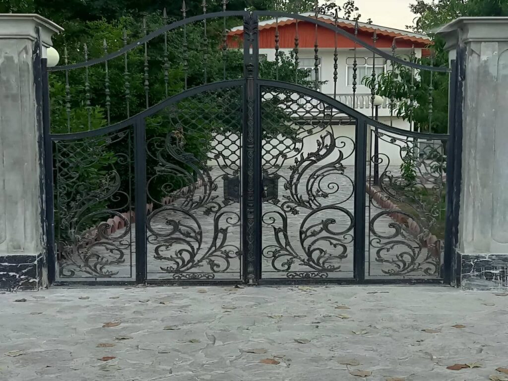 درب حیاط شیک و مدرن