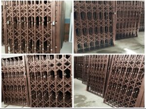 تولید کننده حفاظ آکاردئونی منزل