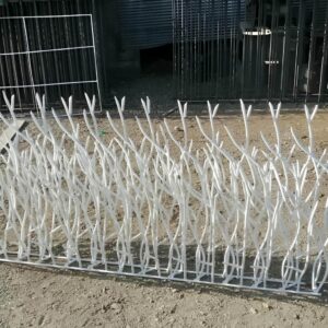 حفاظ بوته ای تراکم ۶۷ میلگرد ۱۰ کوره ای - نرده دیوار نوک تیز میله ای با امنیت بالا