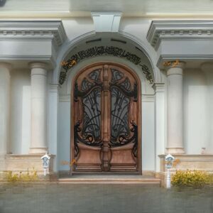 درب آرت نوا ماشین رو و نفر رو – درب مدرن خاص، باغی، حیاطی، لابی
