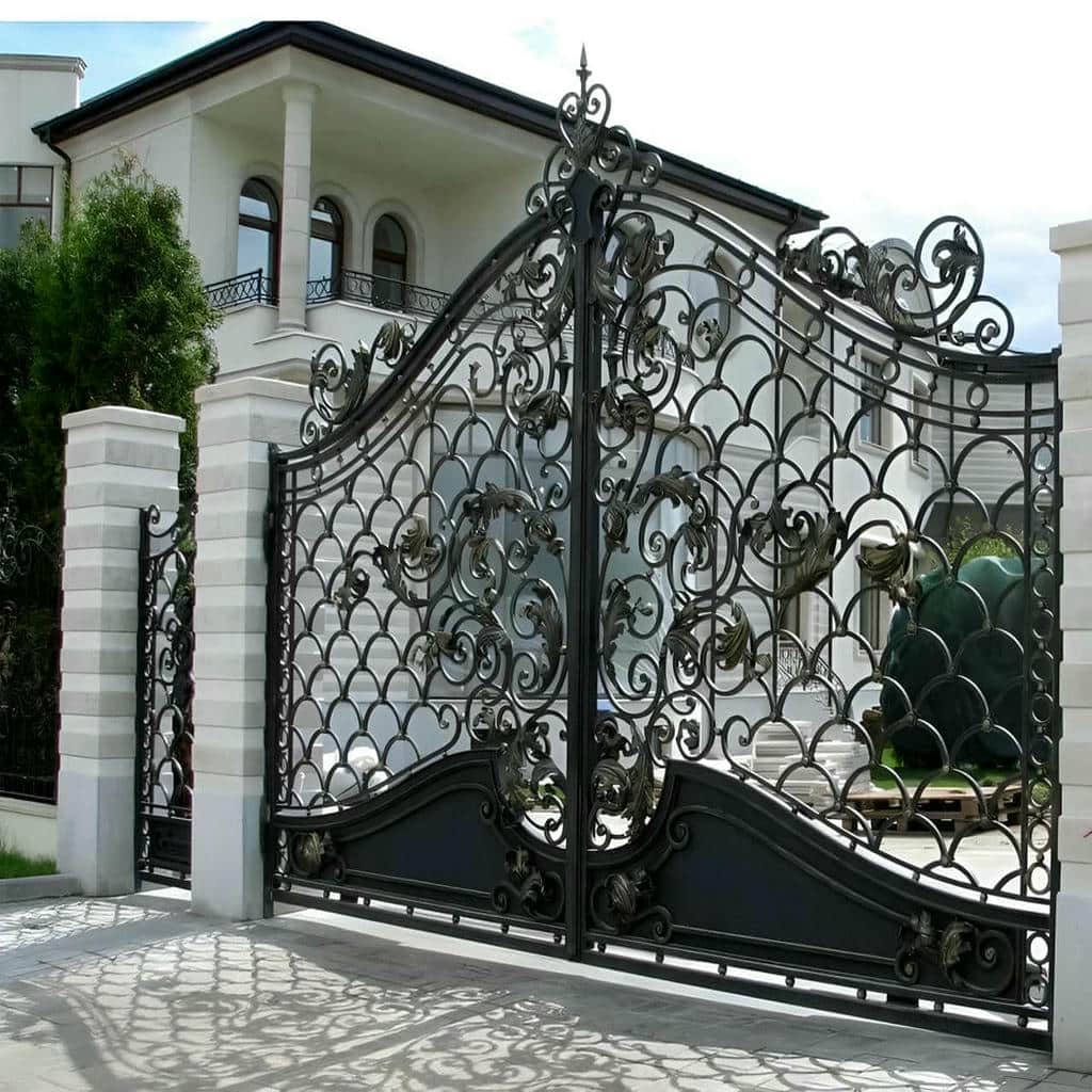 نصب درب فرفورژه لوکس گران قیمت