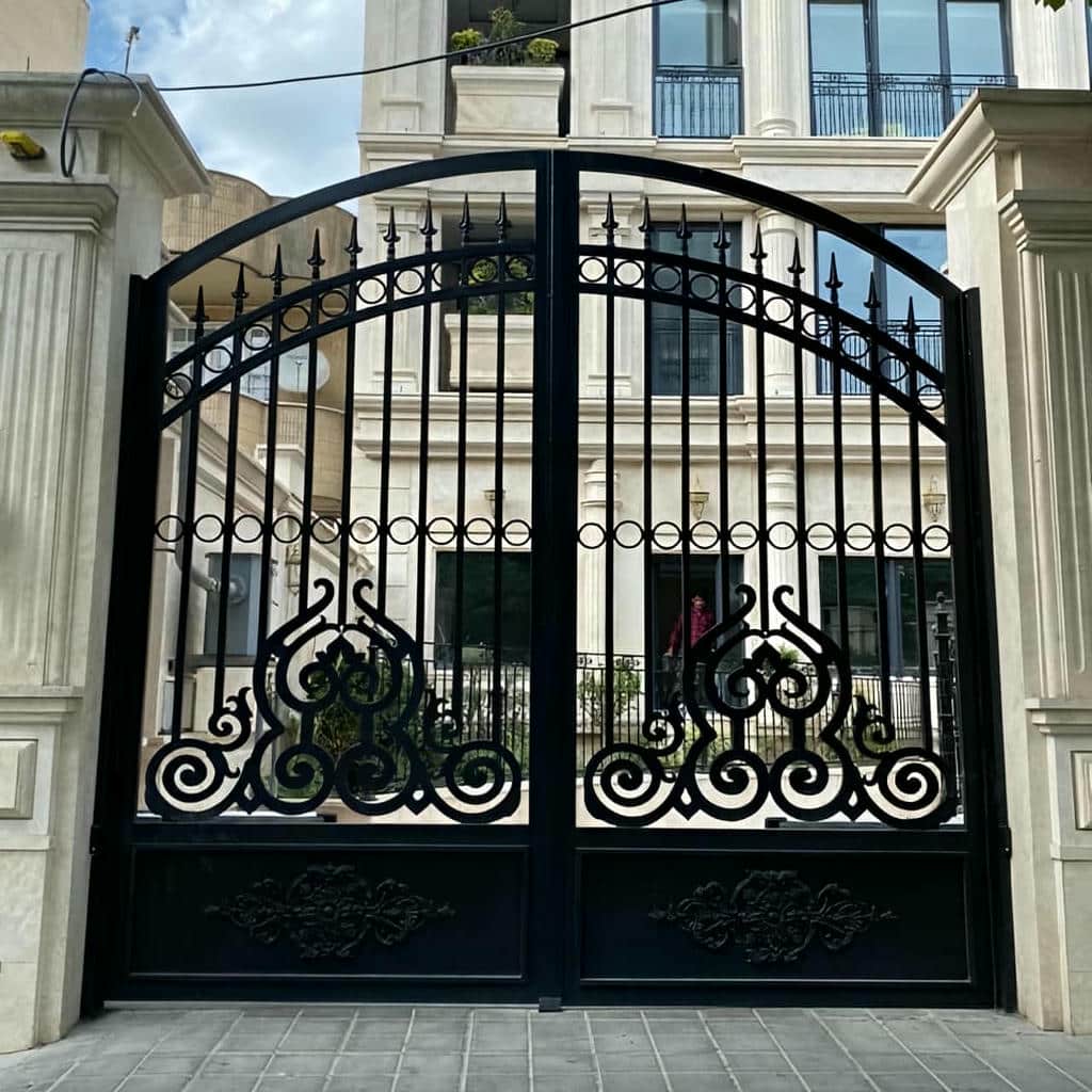 خرید درب فرفورژه لوکس گران قیمت