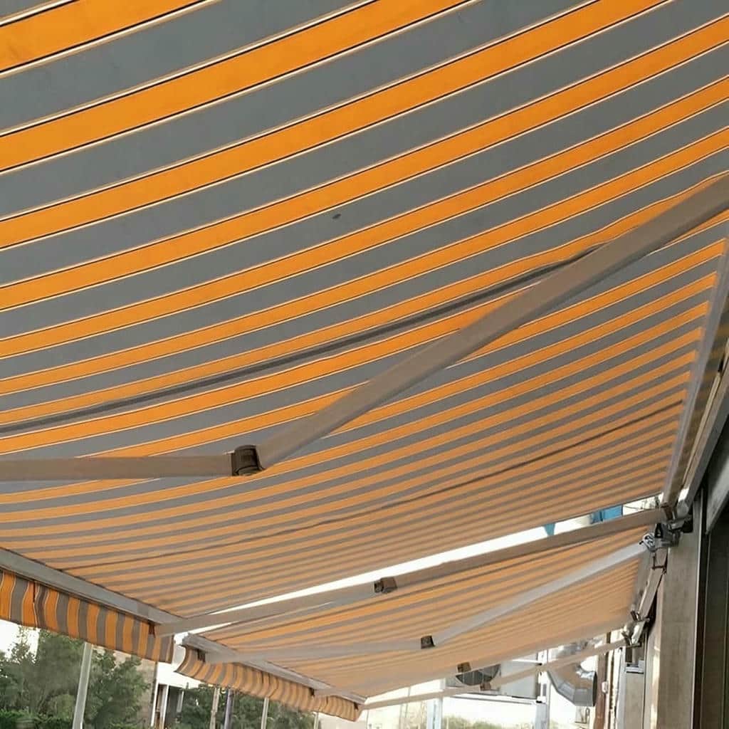 کارخانه سایبان برقی بازویی ساختمانی در طالقان