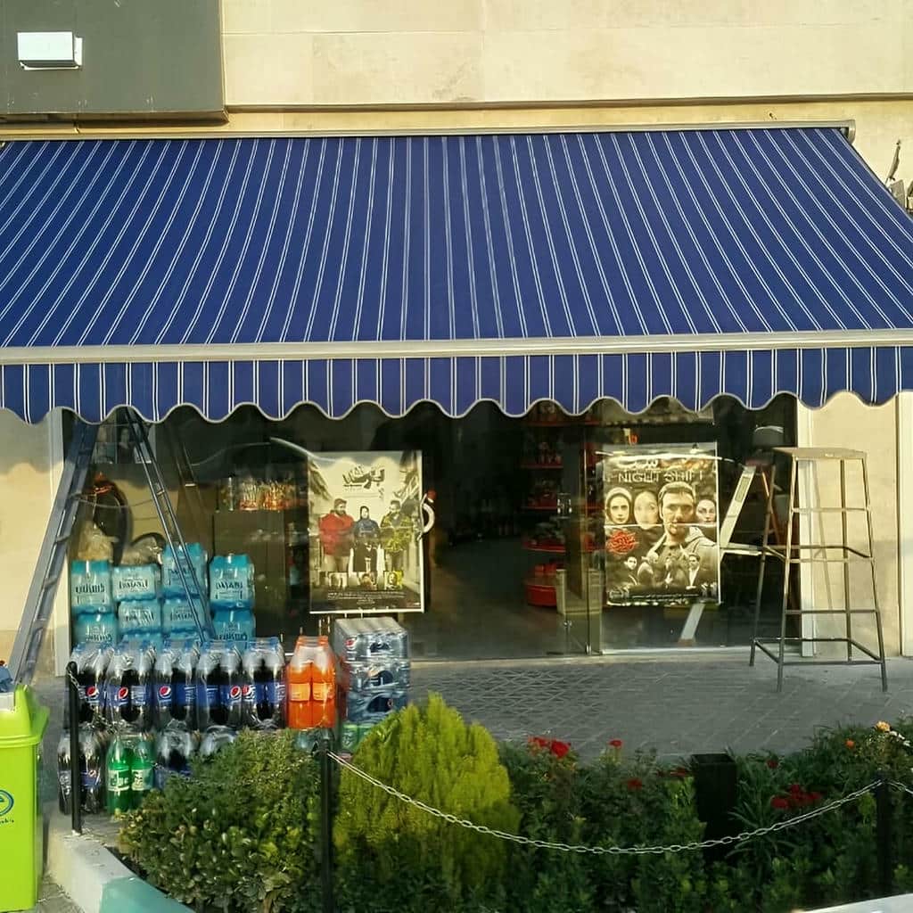 نصب سایبان برقی ورودی در بابل