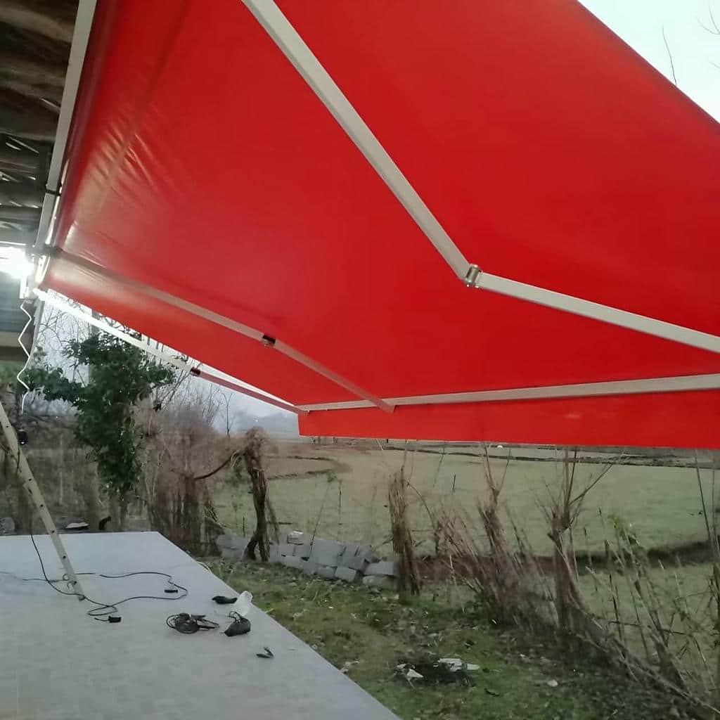 کارخانه سایبان برقی ساختمانی در اندیشه