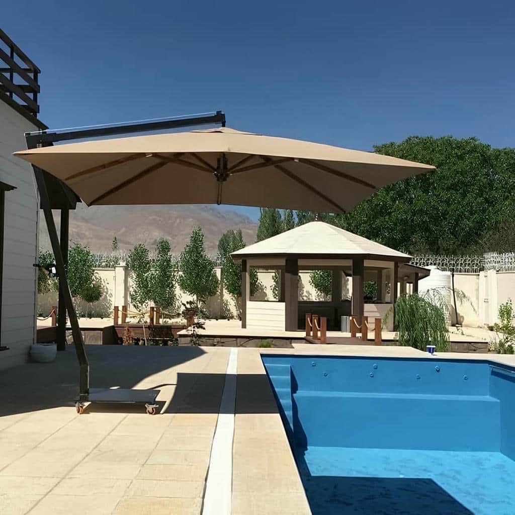 کارخانه سایبان برقی بازویی بالکن در چابهار