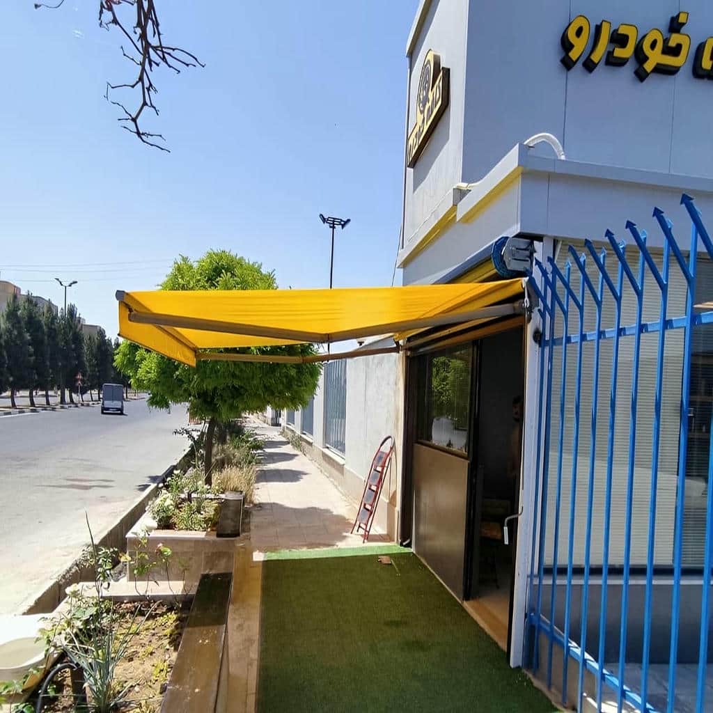 کارخانه سایبان برقی ساختمانی در آمل