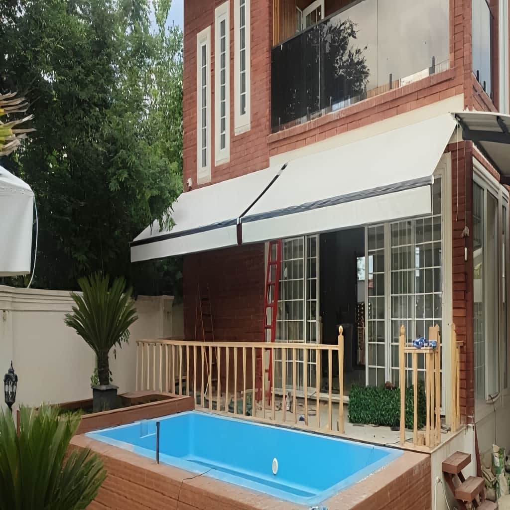 قیمت سایبان برقی اتوماتیک پارکینگ در قزوین