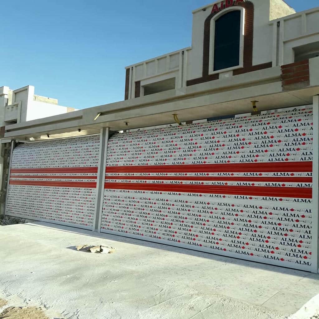 کرکره برقی در پرند