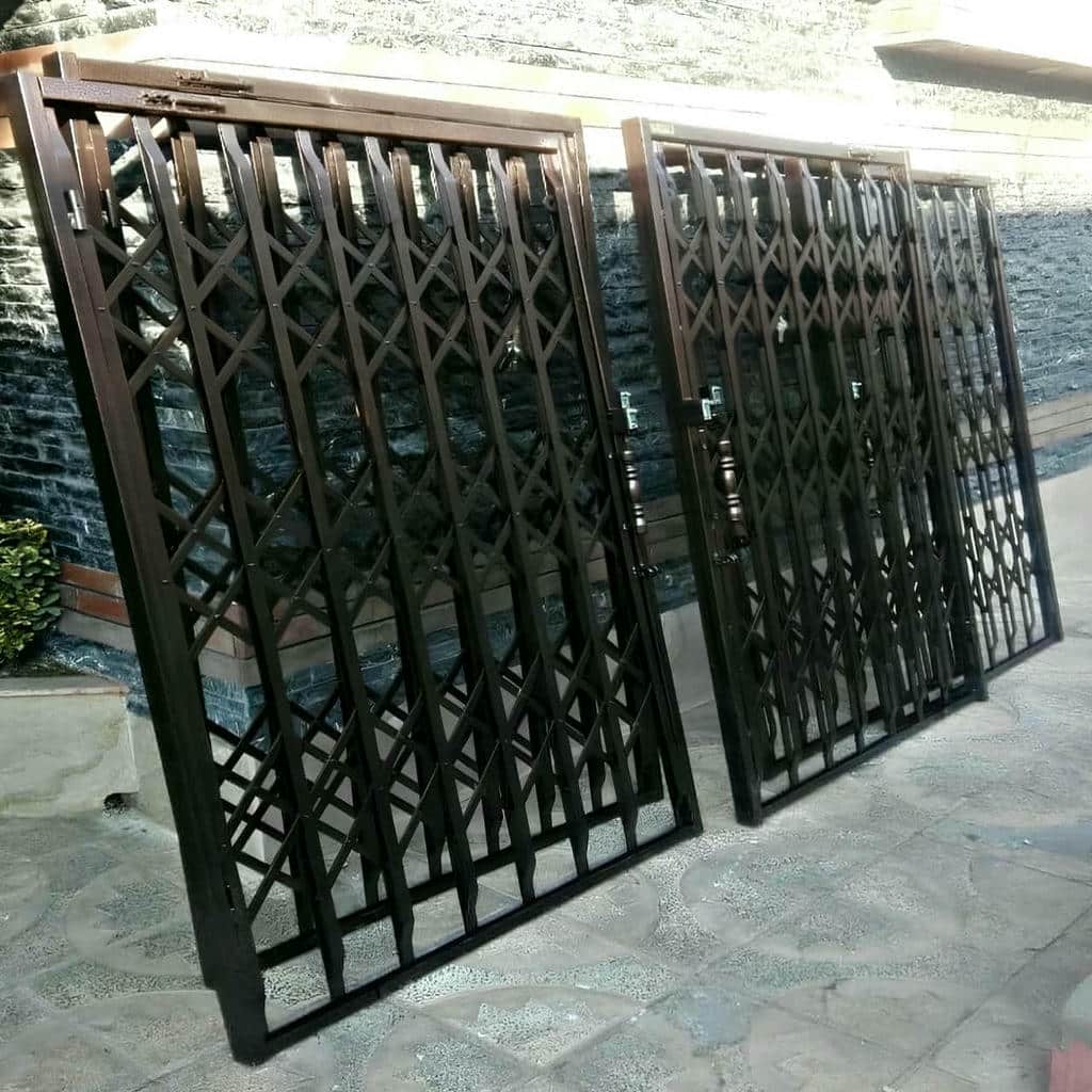 فروش درب آکاردئونی تمام گل در اشتهارد