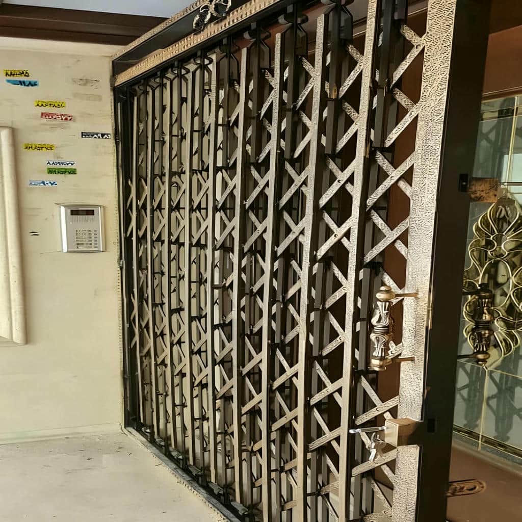 نصب درب آکاردئونی چهارگل در ارومیه