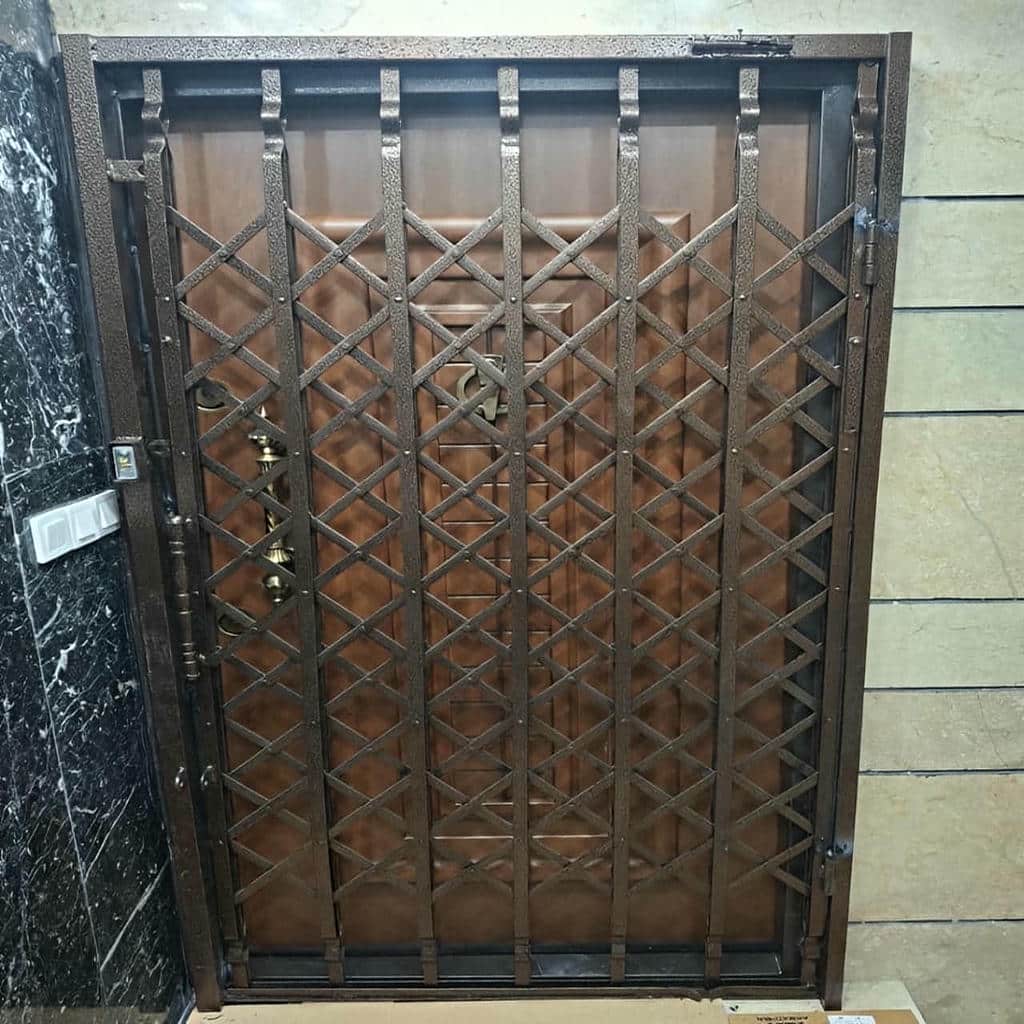 فروش درب آکاردئونی تمام گل در فیروزکوه