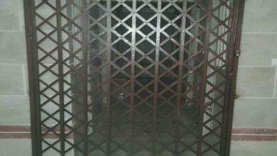 درب آکاردئونی در کرج