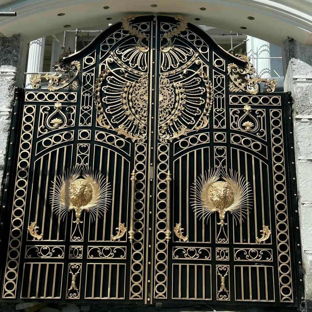 قیمت درب حیاط ویلایی فلزی دولنگه در مریوان