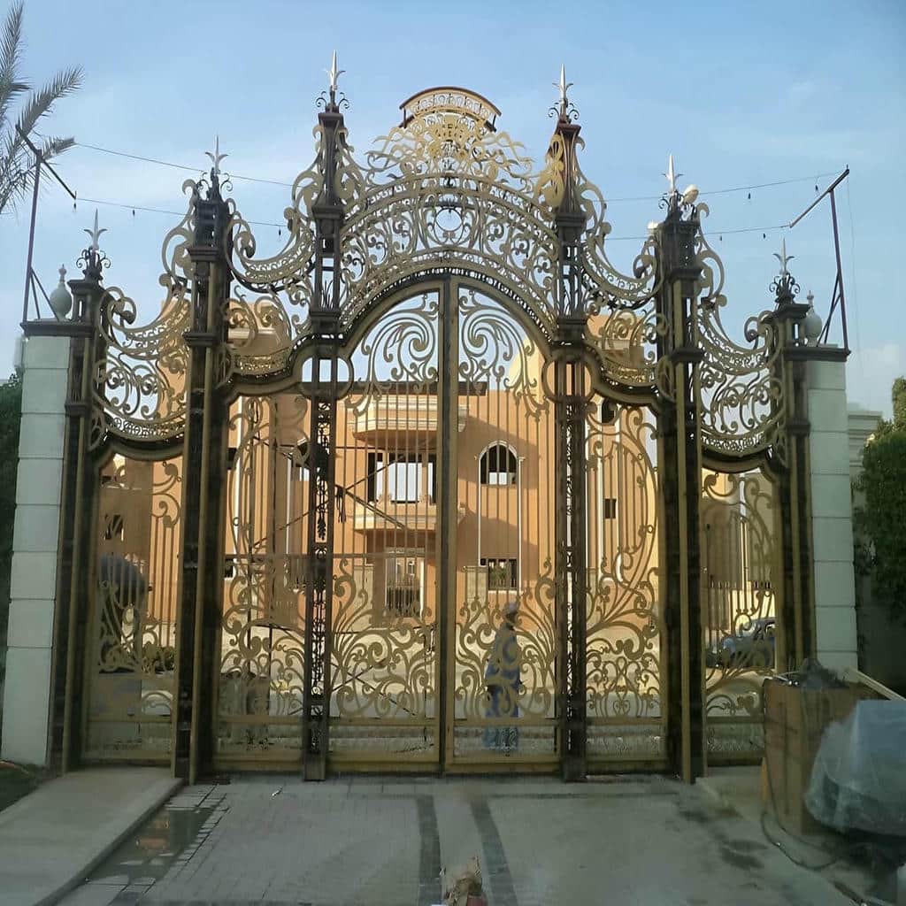 خرید درب حیاط ویلایی فلزی تک لنگه در پرند