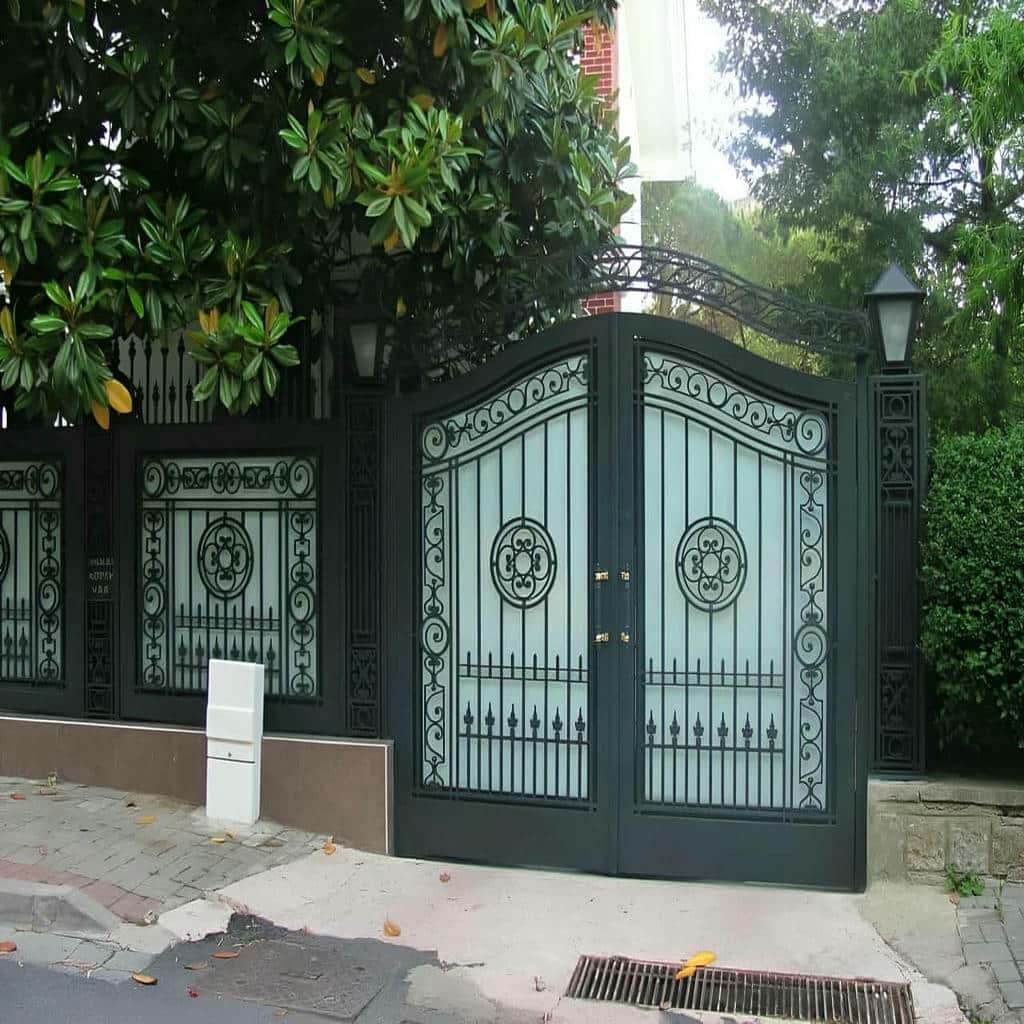 خرید درب حیاط ویلایی فلزی تک لنگه در قائمشهر