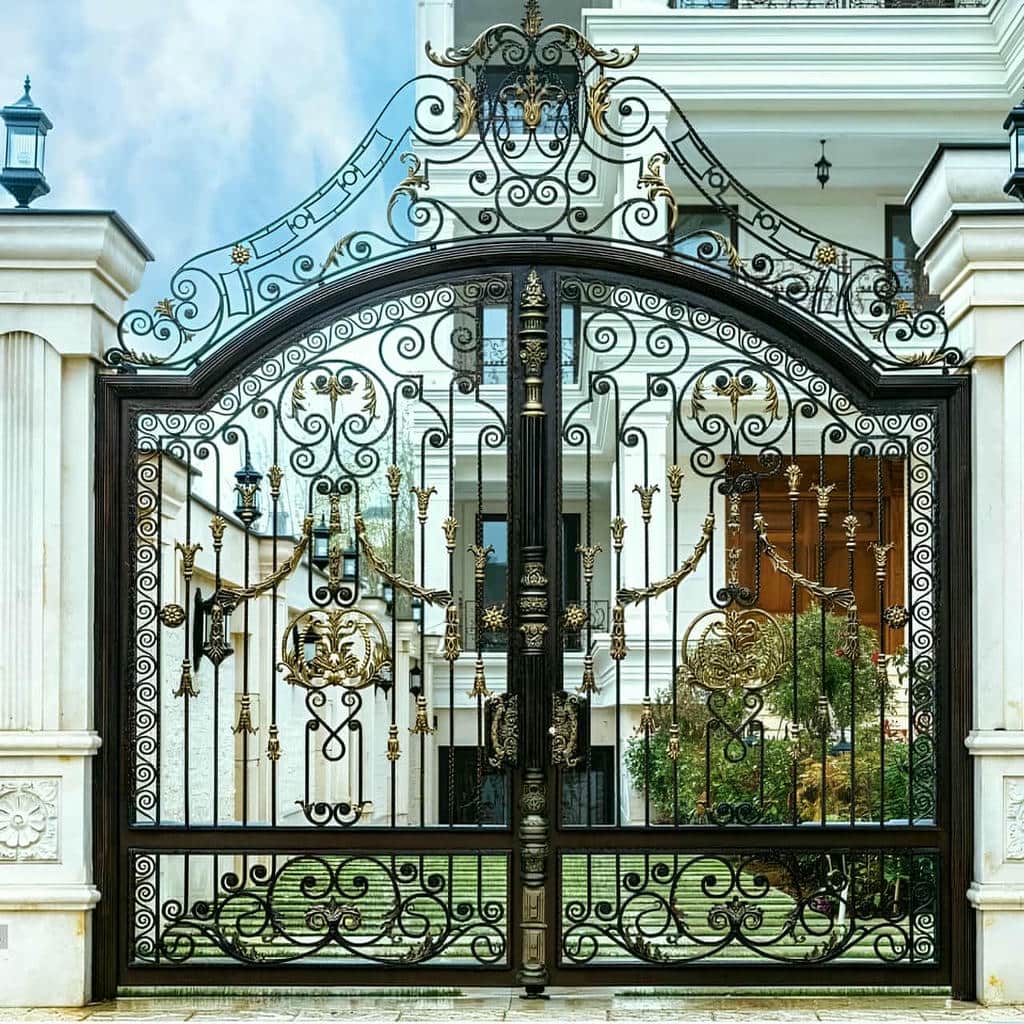 قیمت درب حیاط فلزی دولنگه در مهرشهر کرج
