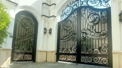درب حیاط ویلایی فلزی در زاهدان