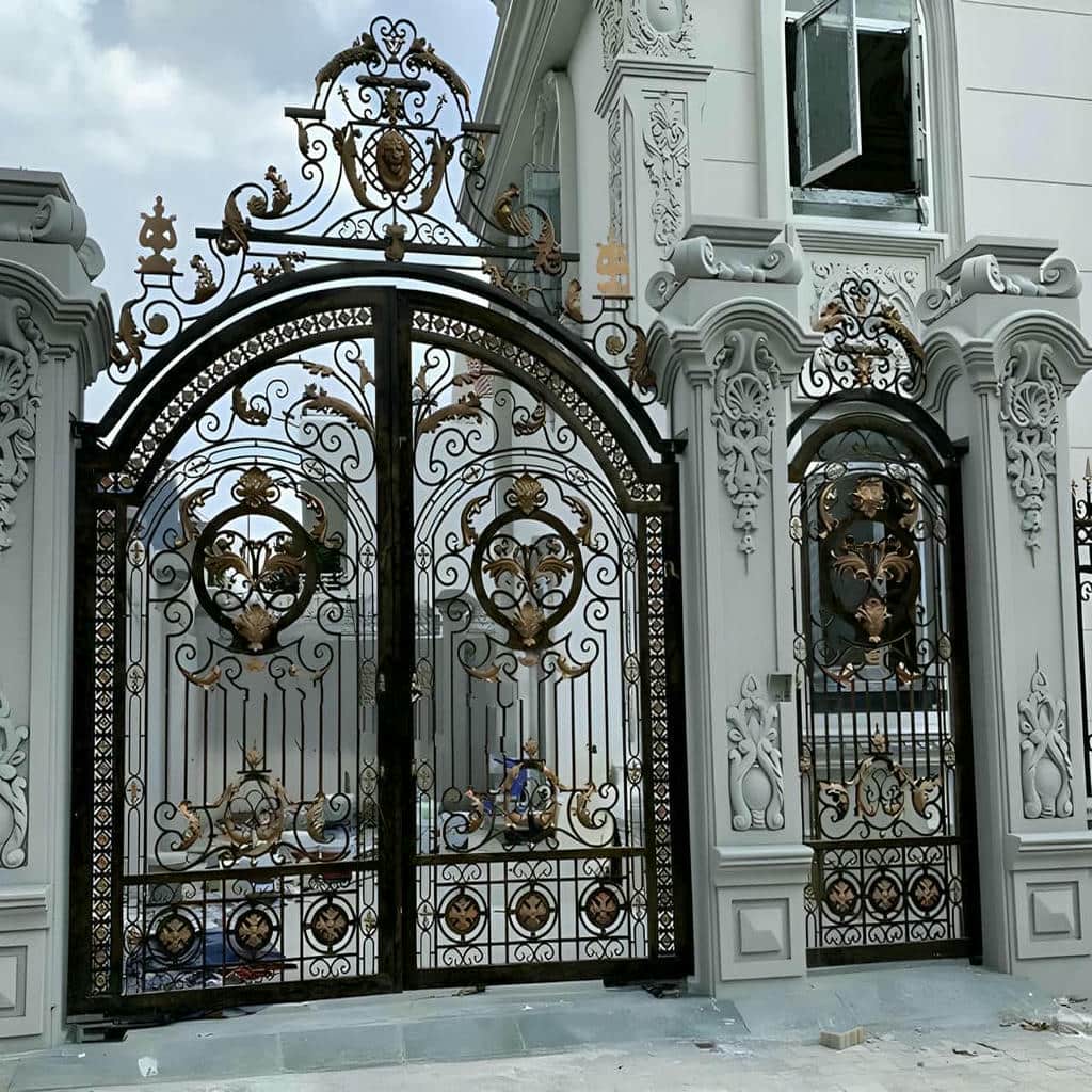 خرید درب حیاط ویلایی فلزی تک لنگه در کاشان