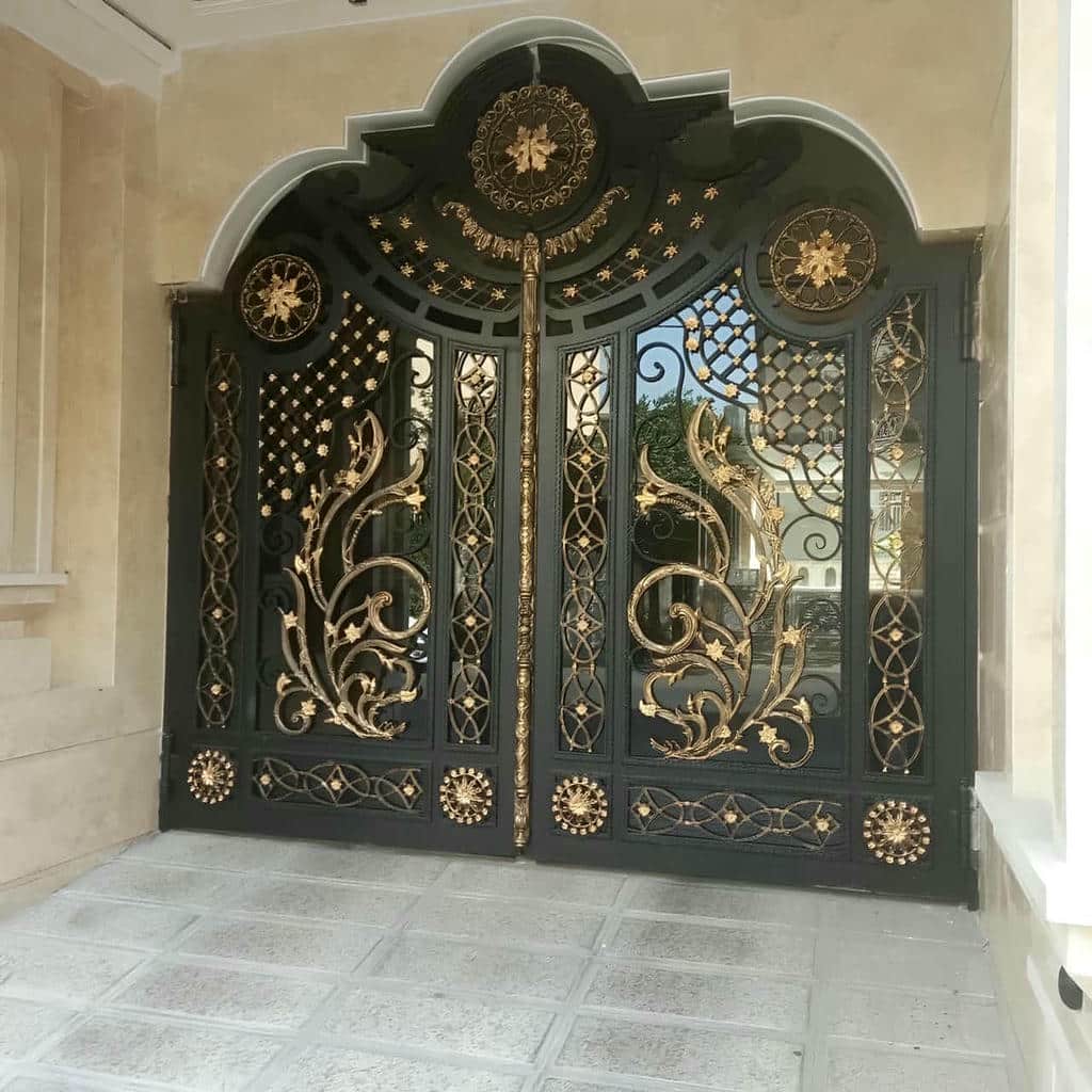 درب حیاط ویلایی فلزی در هشتگرد