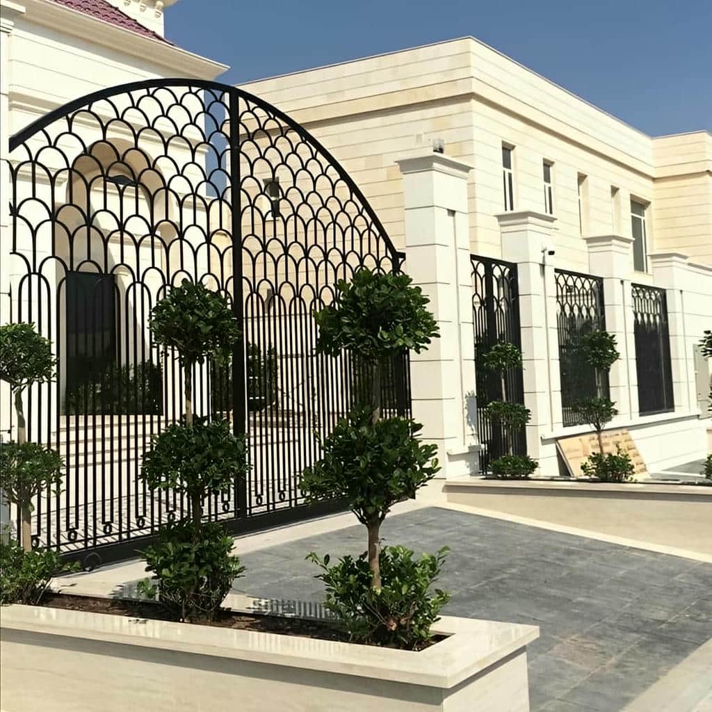 کارخانه درب حیاط ویلایی فلزی فرفورژه در هشتگرد