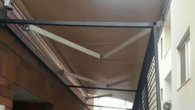 سایبان برقی اتوماتیک مغازه و پارکینگ 040