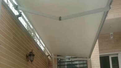 سایبان برقی اتوماتیک مغازه و پارکینگ 168