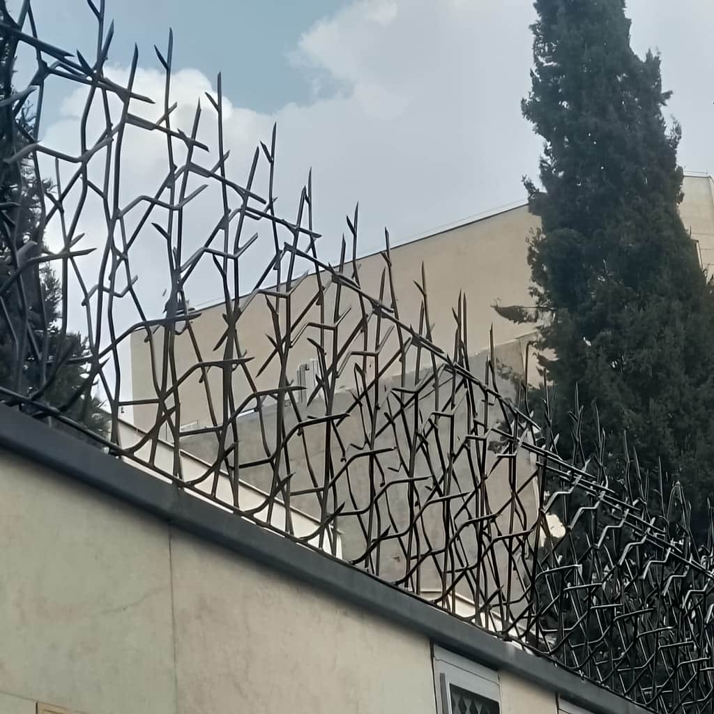 حفاظ امنیتی شاخ گوزنی با جوشکاری CO2 در محل