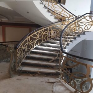 نرده سی ان سی رنگ کوره‌ای بادوام