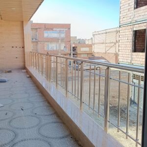 نرده استیل تراس مدرن