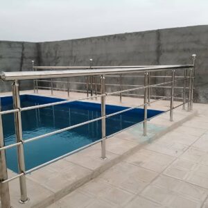 هندریل استیل دیواری مقاوم