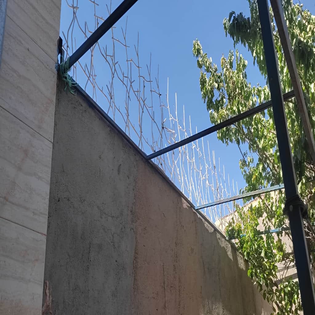 نصب حفاظ شاخ گوزنی با برش دقیق شاخه ها