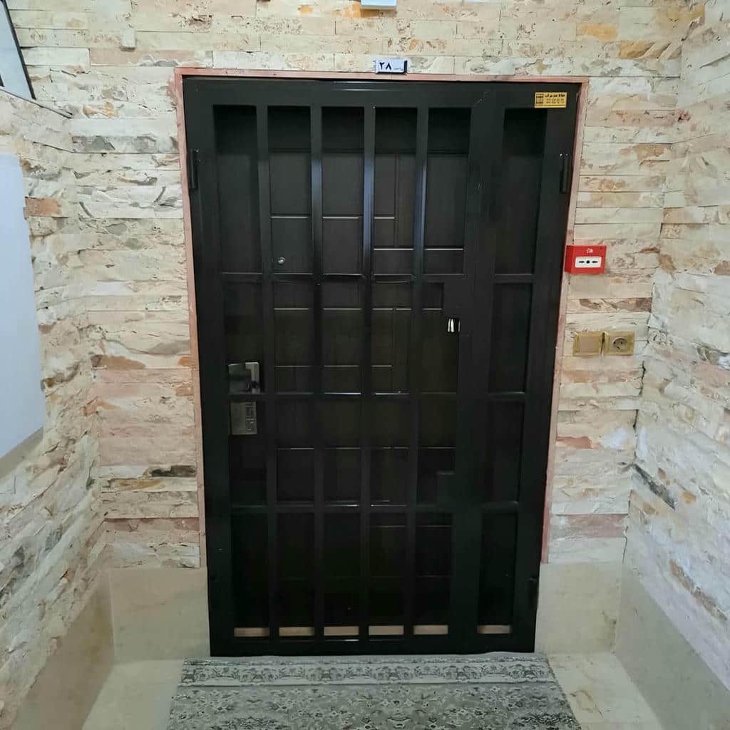 محافظ آکاردئونی با قفل ضدسرقت برای ورودی واحد