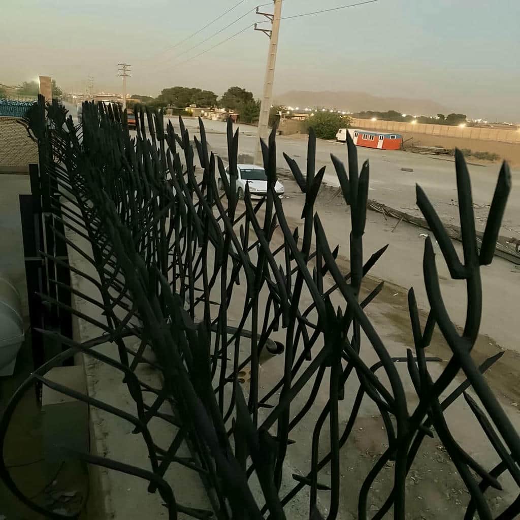 نرده حفاظ دیوار با قیمت وابسته به هزینه